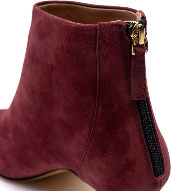 Francesca Pointed Toe Kitten Heel Bootie - Image 5