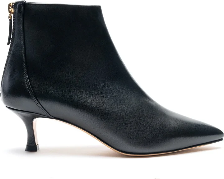 Francesca Pointed Toe Kitten Heel Bootie - Image 7