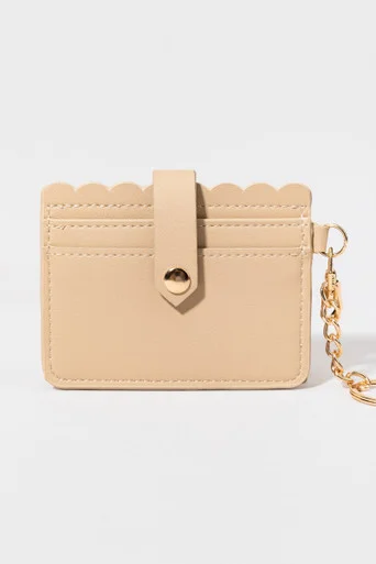 Francesca's Jinny Beige Wristlet - Image 2