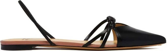 Francesco Russo Slingback Flat Shoes