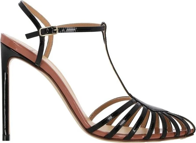 Francesco Russo Strapped Buckled Heel Sandals
