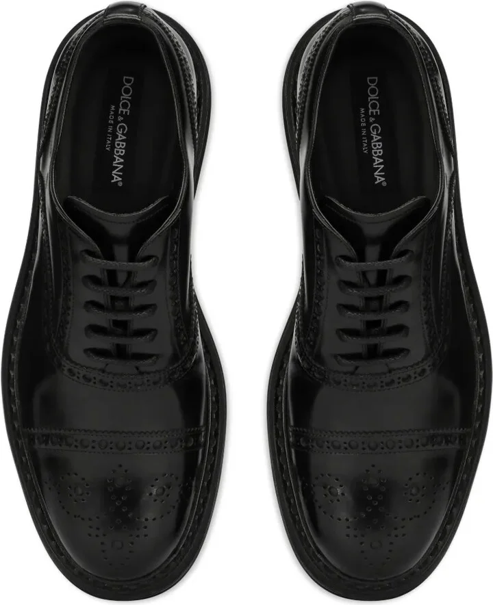 Francesina leather derby shoes - Image 4