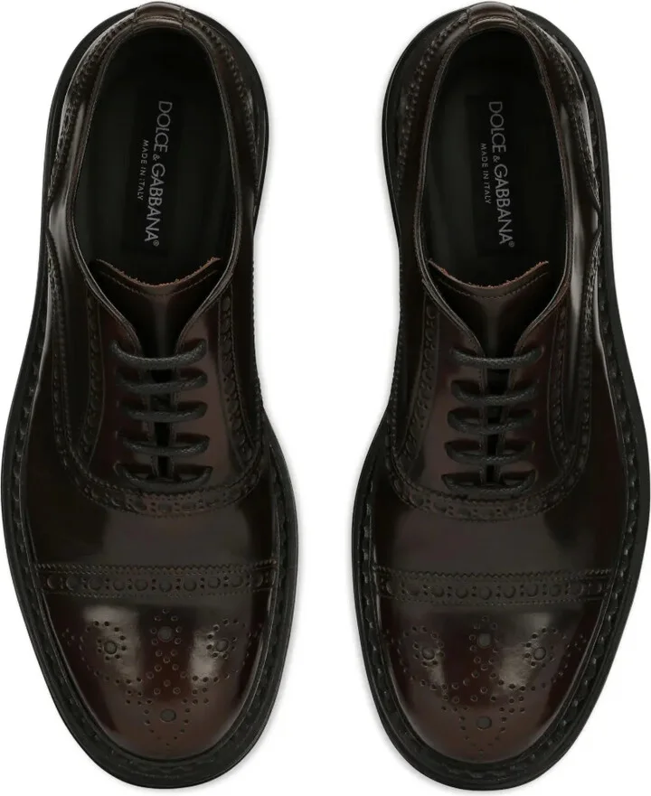 Francesina leather Derby shoes - Image 4