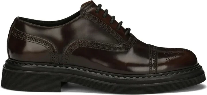 Francesina leather Derby shoes