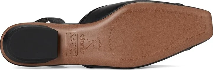 Franco Sarto A-debbie Slingback Shoes Women's Shoes Black : 10 M, Leather/Rubber - Image 3