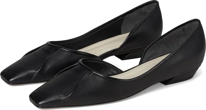 Franco Sarto A-Debrah Women's Flat Shoes Black : 5.5 M, Leather