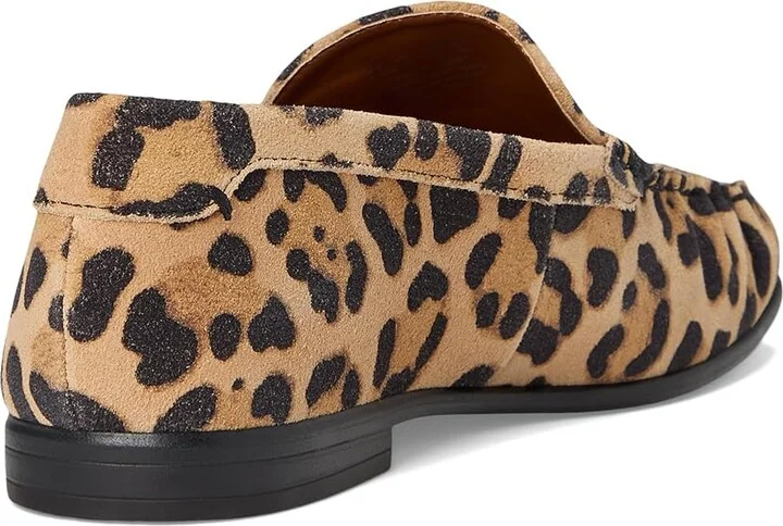 Franco Sarto A-lainey Women's Flat Shoes Brown Leopard : 9.5 M, Leather - Image 4