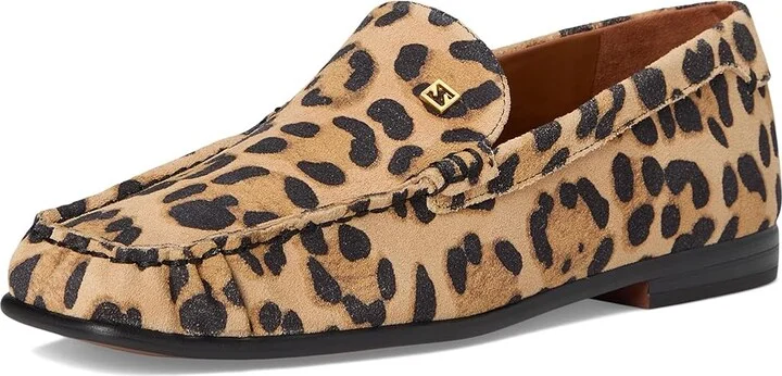 Franco Sarto A-lainey Women's Flat Shoes Brown Leopard : 9.5 M, Leather - Image 5