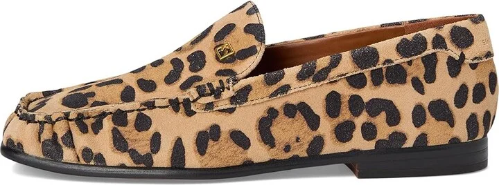 Franco Sarto A-lainey Women's Flat Shoes Brown Leopard : 9.5 M, Leather - Image 6