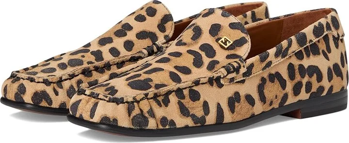 Franco Sarto A-lainey Women's Flat Shoes Brown Leopard : 9.5 M, Leather