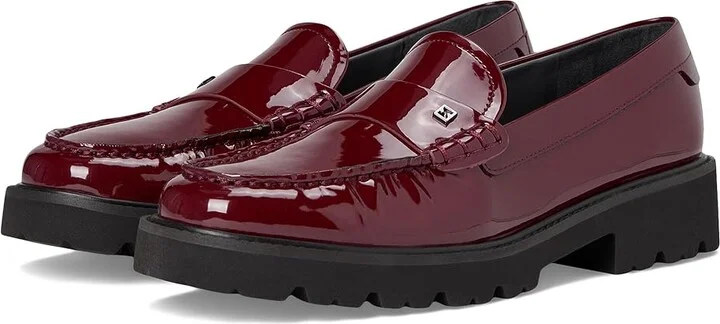 Franco Sarto A-Saffron Women's Flat Shoes Red : 5.5 M, Faux Leather