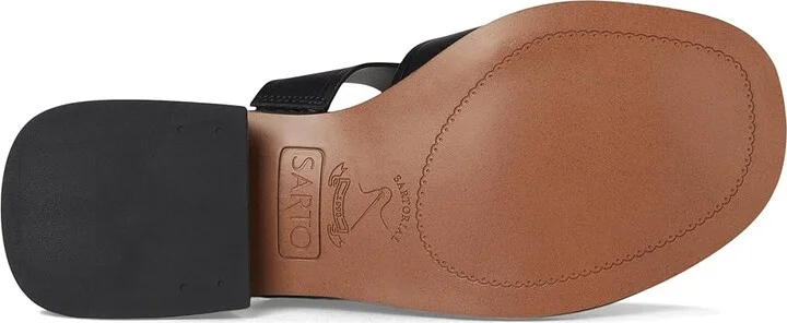 Franco Sarto A-Saylor Women's Sandals Black : 9.5 M, Leather/Rubber - Image 3