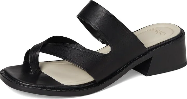 Franco Sarto A-Saylor Women's Sandals Black : 9.5 M, Leather/Rubber - Image 5