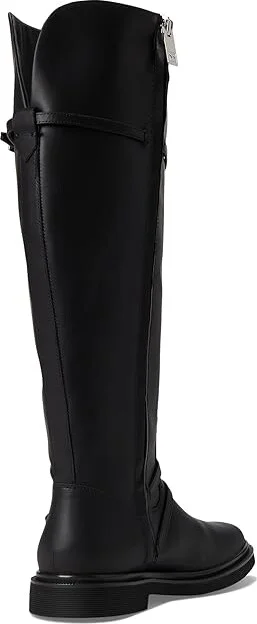 Franco Sarto Ainsley High Shaft Boots Women's Boots Black Leather 1 : 9 M - Image 4