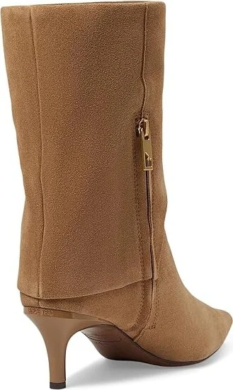 Franco Sarto Alberta Trendy Women's Boots Tuscan Taupe Suede : 7 M, Rubber/Suede - Image 4