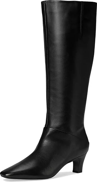 Franco Sarto Andria High Shaft Boots Women's Boots Black Leather : 9.5 M - Image 5