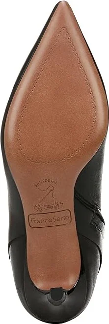 Franco Sarto Anna Women's Boots Black Leather : 7.5 M, Leather/Rubber - Image 3