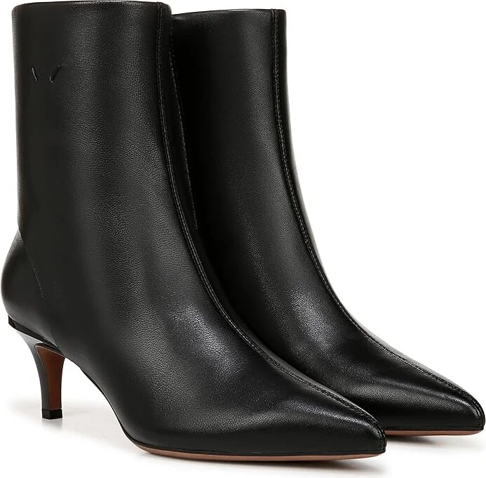 Franco Sarto Anna Women's Boots Black Leather : 7.5 M, Leather/Rubber