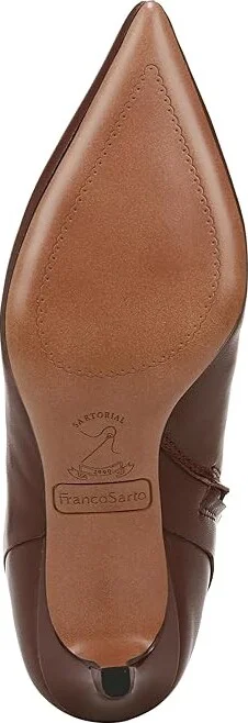 Franco Sarto Anna Women's Boots Warm Brown Leather : 8 M, Leather/Rubber - Image 3