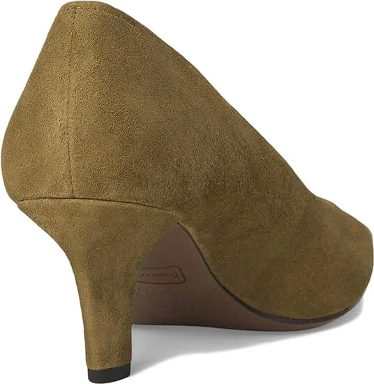 Franco Sarto Astra Women's Dress Flat Shoes Moss Green : 5.5 M, Suede/Leather - Image 4