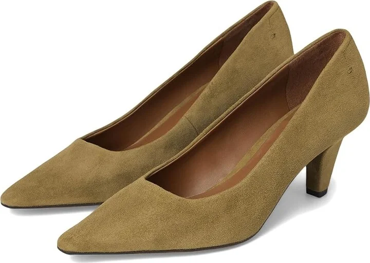 Franco Sarto Astra Women's Dress Flat Shoes Moss Green : 5.5 M, Suede/Leather