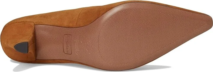 Franco Sarto Astra Women's Dress Flat Shoes Saddle Brown : 9 M, Suede/Leather - Image 3