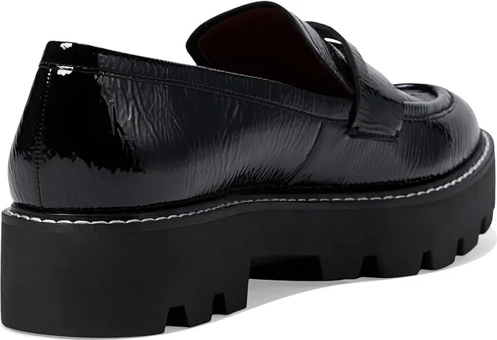 Franco Sarto Balin Women's Shoes Black Crinkleather : 10 W, Synthetic/Leather - Image 4