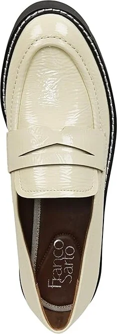Franco Sarto Balin Women's Shoes Putty Crinkleather : 10 M, Synthetic/Leather - Image 2