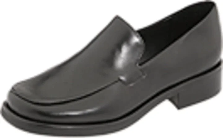 Franco Sarto Bocca Women's Flat Shoes Black Calf : 5 M, Leather - Image 2