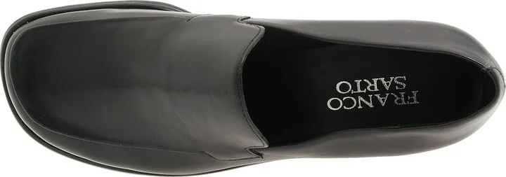 Franco Sarto Bocca Women's Flat Shoes Black Calf : 5 M, Leather - Image 3