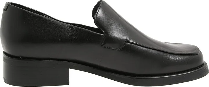 Franco Sarto Bocca Women's Flat Shoes Black Calf : 5 M, Leather - Image 8