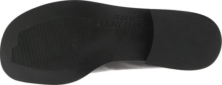 Franco Sarto Bocca Women's Flat Shoes Black Metallic Patent : 5 M, Leather - Image 3