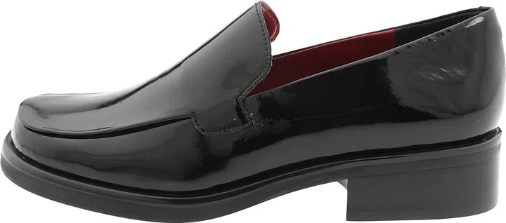 Franco Sarto Bocca Women's Flat Shoes Black Metallic Patent : 5 M, Leather - Image 6