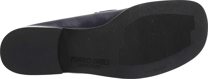 Franco Sarto Bocca Women's Flat Shoes Navy Leather : 9.5 W - Image 4