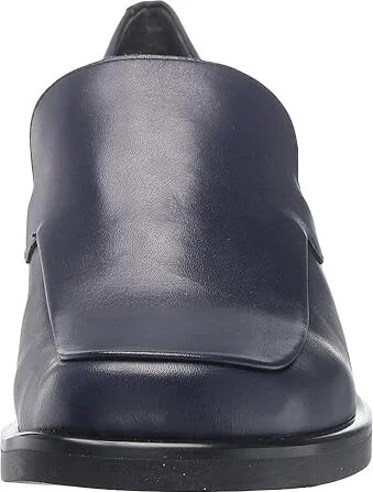Franco Sarto Bocca Women's Flat Shoes Navy Leather : 9.5 W - Image 6