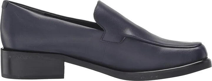Franco Sarto Bocca Women's Flat Shoes Navy Leather : 9.5 W - Image 8