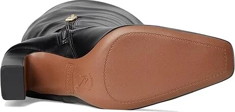Franco Sarto Bowman - Wide Calf Women's Boots Black Stretch : 9.5 M, Leather/Rubber - Image 3