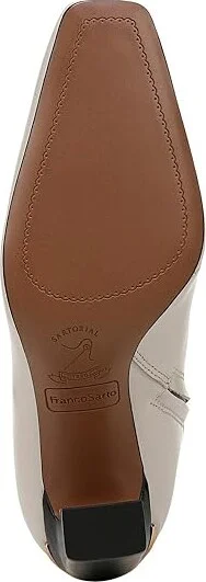 Franco Sarto Briar Mid Shaft Boots Women's Boots Chalk White Leather : 7.5 M - Image 3