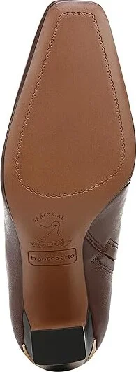 Franco Sarto Briar Mid Shaft Boots Women's Boots Warm Brown Leather : 8 M - Image 3