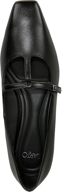 Franco Sarto Carmela Mary Janes Women's Shoes Black Leather : 10 M - Image 2