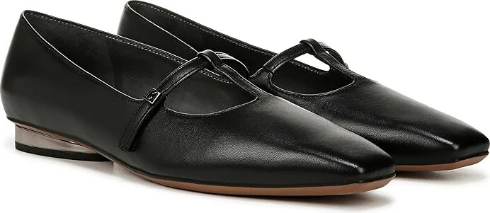 Franco Sarto Carmela Mary Janes Women's Shoes Black Leather : 10 M