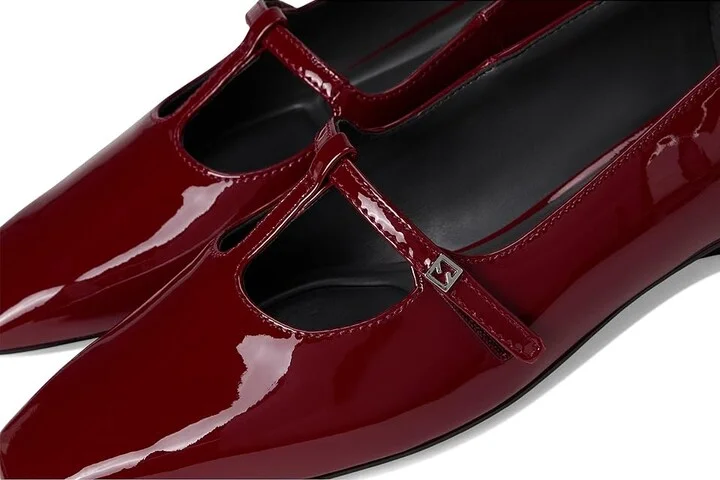 Franco Sarto Carmela Women's Shoes Gothic Red Patent Leather : 11 M - Image 7