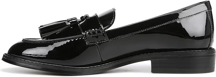 Franco Sarto Carolyn Low Slip-ons Women's Flat Shoes Black Synthetic : 8.5 M, Faux Fur/Leather - Image 5
