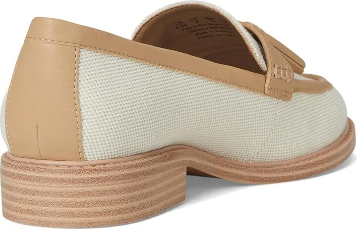 Franco Sarto Carolyn Low Slip-ons Women's Flat Shoes Natural Beige : 6.5 M, Leather - Image 4