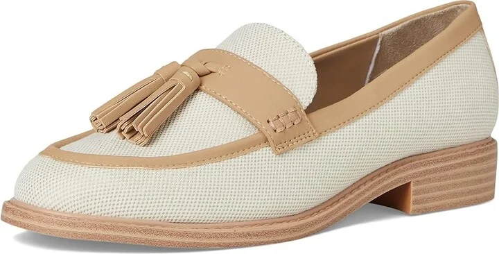 Franco Sarto Carolyn Low Slip-ons Women's Flat Shoes Natural Beige : 6.5 M, Leather - Image 5