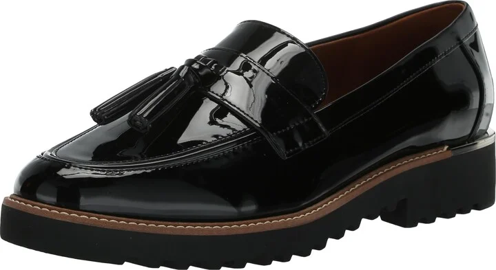 Franco Sarto Carolynn Black Patent 8.5 W