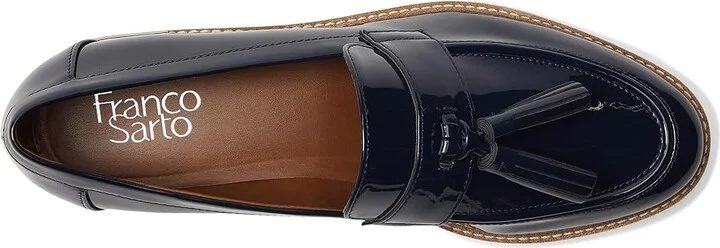 Franco Sarto Carolynn Women's Shoes Inky Navy : 6.5 W, Faux Leather - Image 3