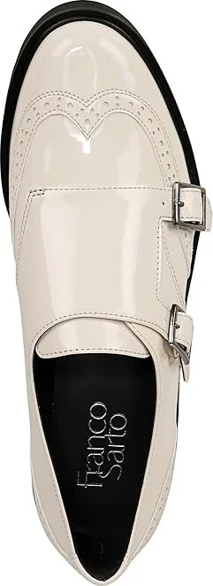 Franco Sarto Chance Oxfords Women's Shoes Vanilla Patent Faux Leather : 10 M - Image 2