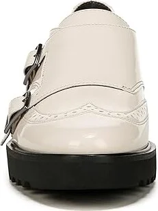 Franco Sarto Chance Oxfords Women's Shoes Vanilla Patent Faux Leather : 10 M - Image 5