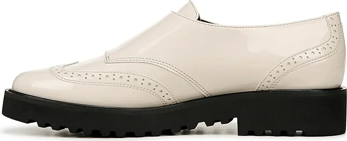 Franco Sarto Chance Oxfords Women's Shoes Vanilla Patent Faux Leather : 10 M - Image 6